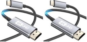 Deawoof cable USB-C a HDMI de 2 m