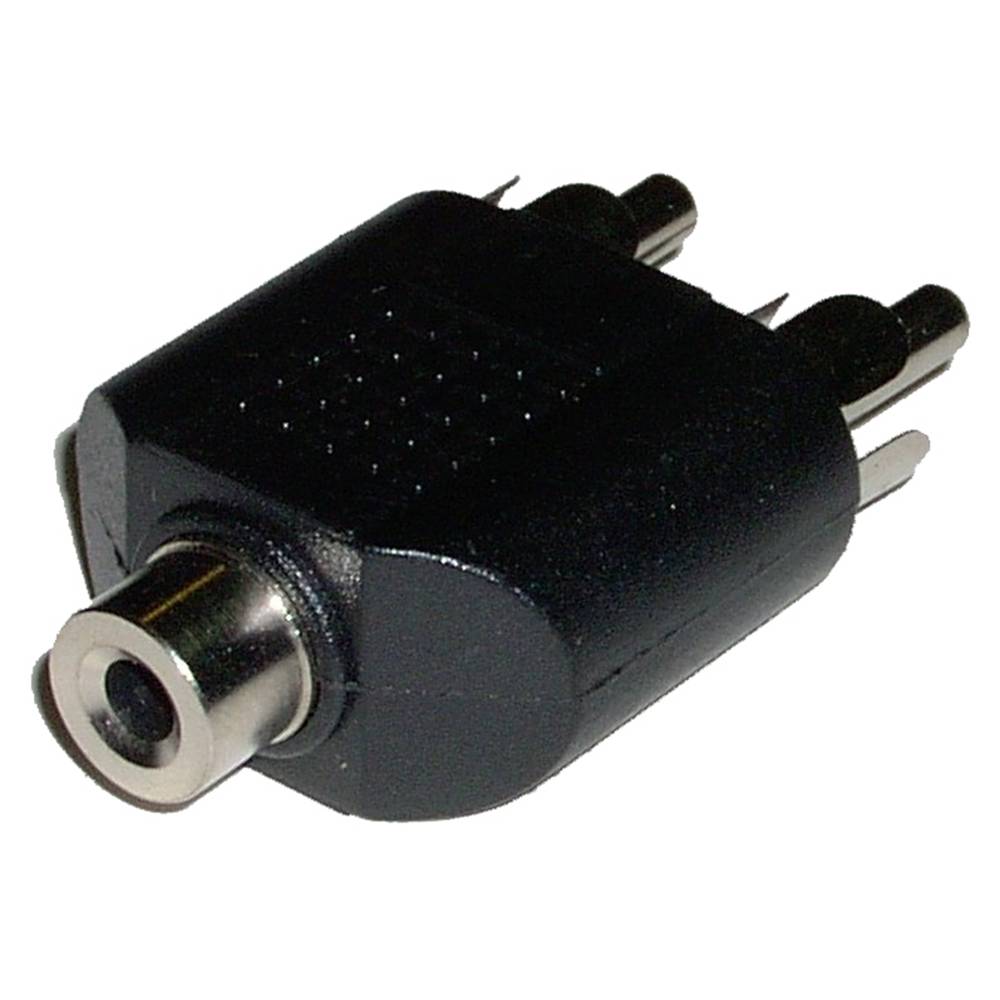 adaptador 2 rca a 4 rca