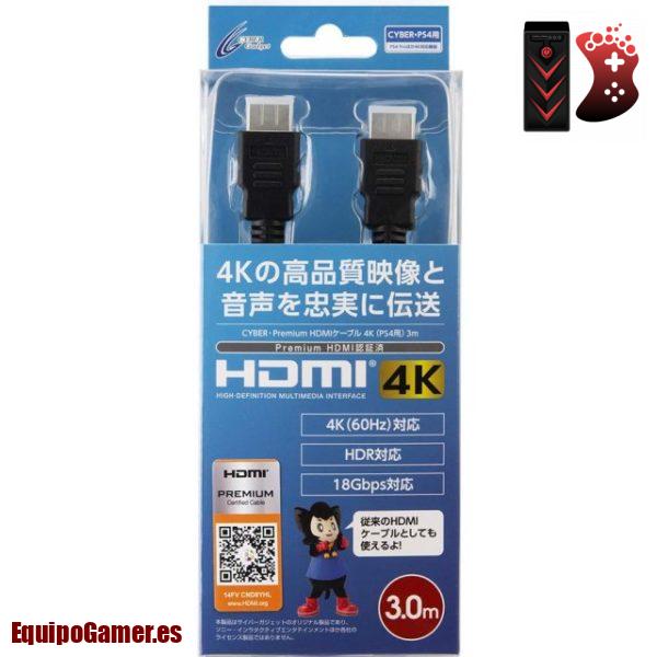 cables HDMI premium para PS4 Pro