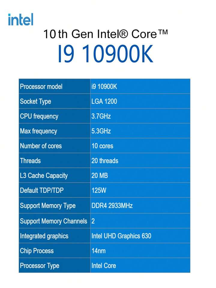 i9-10900k