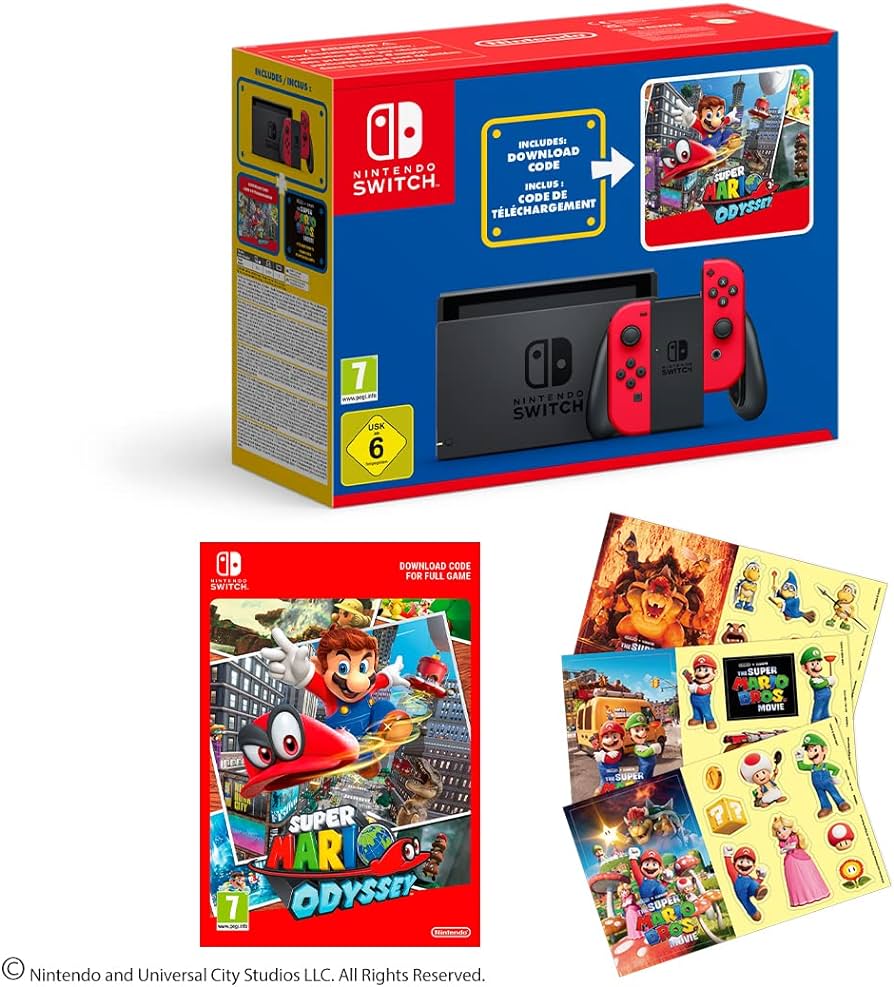 nintendo switch mario odyssey edition